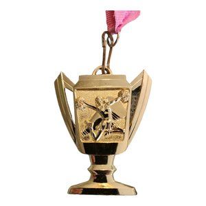 Cheerleading Participation Medal Necklace